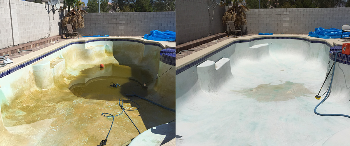 Pool Acid Wash in Henderson and Las Vegas.